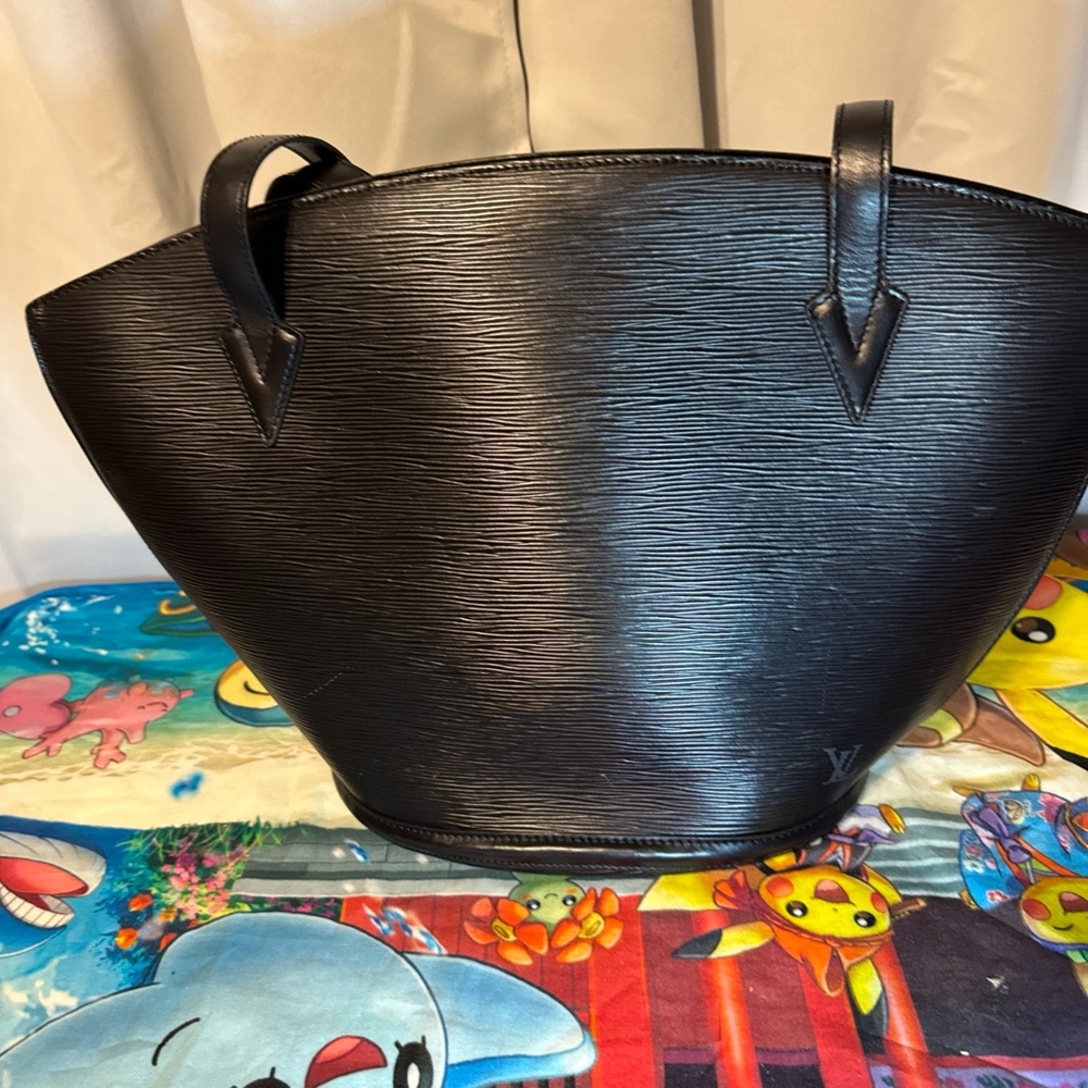 Black Designer Tote Bag